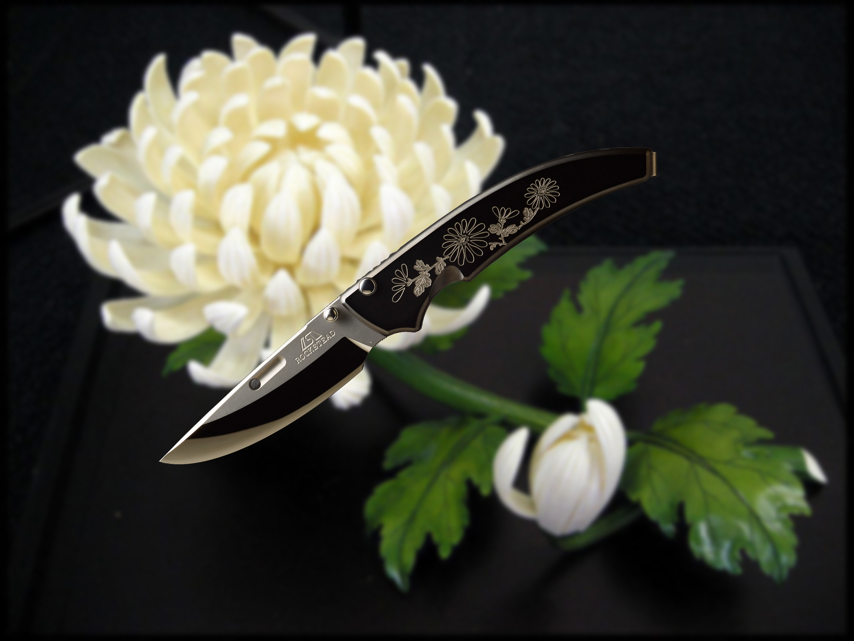 秀 SHU (KIKU/KOI) New additional design | Rockstead knife